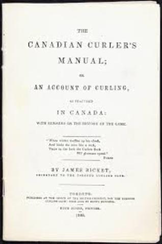 First Canadian manual of curling