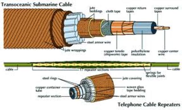 First Conversation by Deep Sea Cables