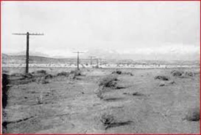 Opening of the Transatlantic Telephone Service between New York and London