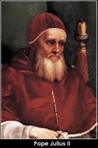 Pope Julius II invites Michelangelo to Rome