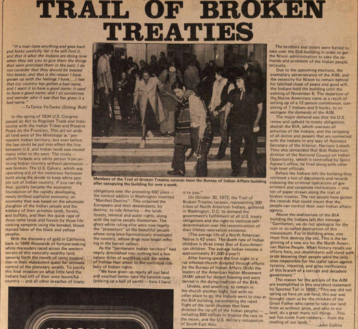 The Trail of Broken Treaties