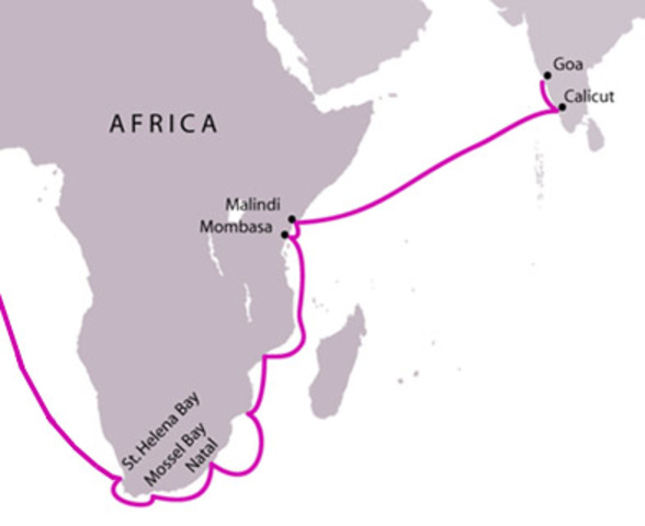 Da Gama Lands in India