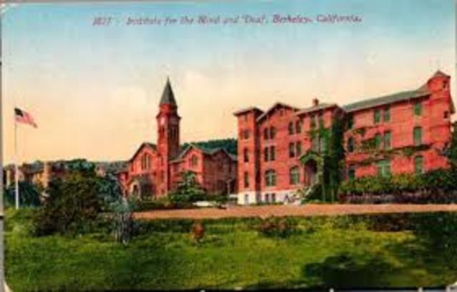 Ca school for the deaf established in san francisco