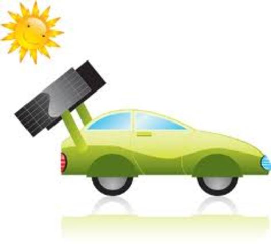 the car that works with solar energy