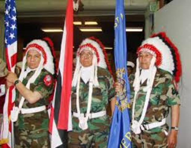 Native American Highest Represented in Military