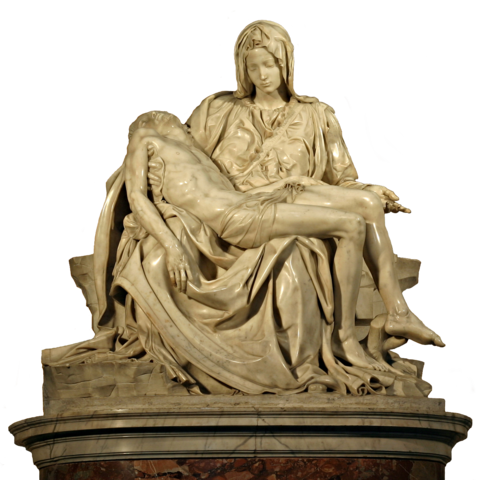 Michaelangelo sculpted the Pieta