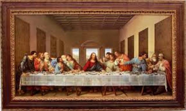 Leonardo da Vinci painted the last supper
