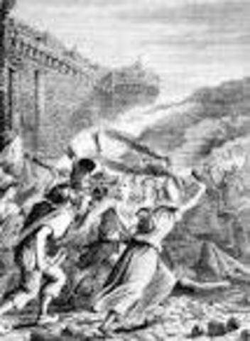 The attack on batille