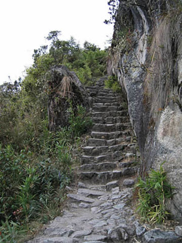 Inca Trail stopped being built.