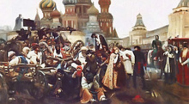 Peter (the great) becomes Czar