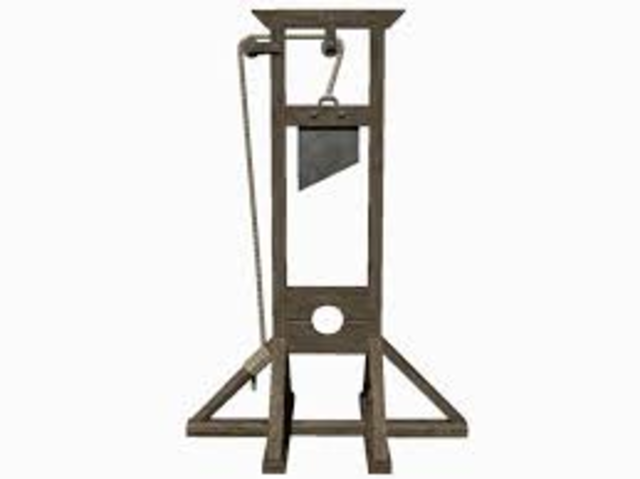 Guillotine Invented by Joseph