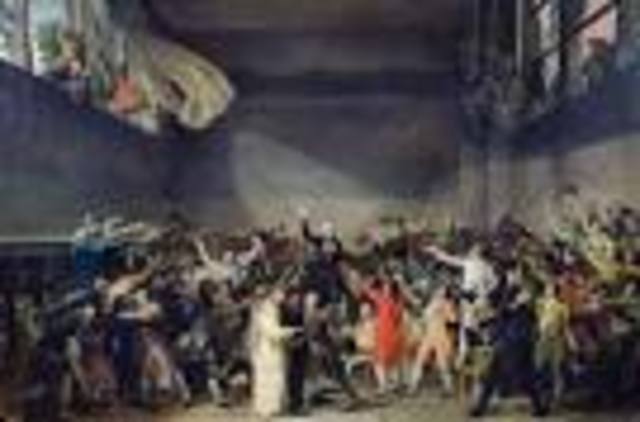 Tennis court oath
