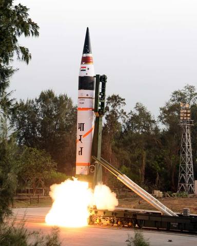 First Intercontinental Ballistic Missile