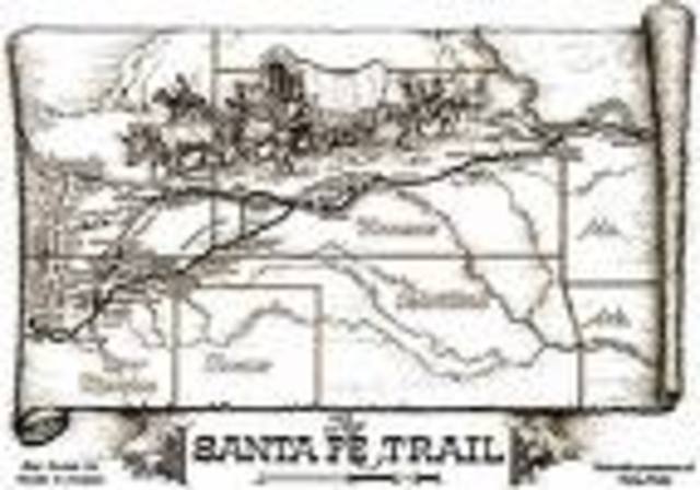 Santa Fe Trail closed down by comanche and other tribes