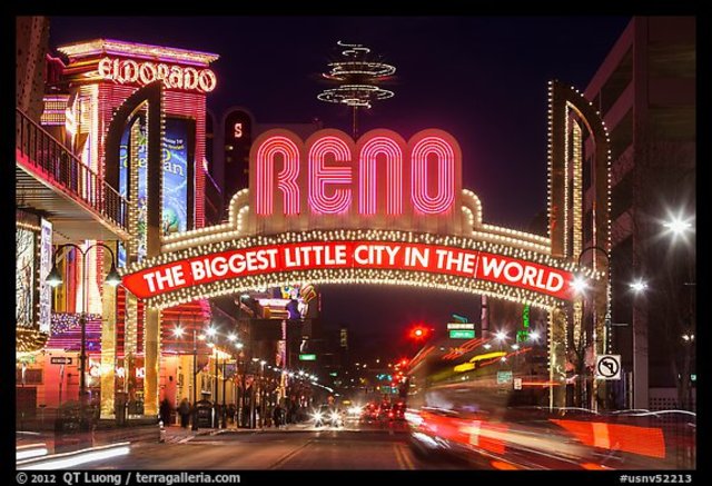 I was born in Reno Nevada