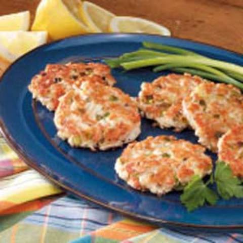 caned chicken burgers