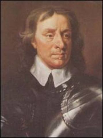 Oliver Cromwell rules England