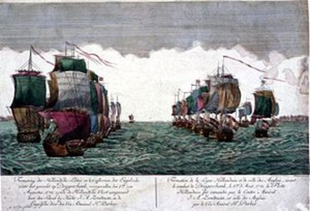 Beginning of fourth Anglo-Dutch War