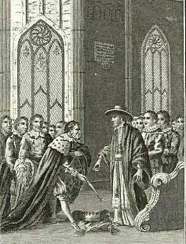 King John submitts to the pope