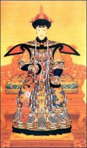 Manchus establish Qing Dynasty in China