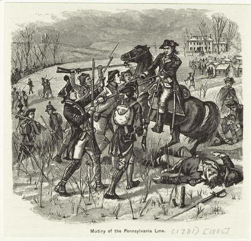 Mutiny of unpaid Pennsylvania soldiers