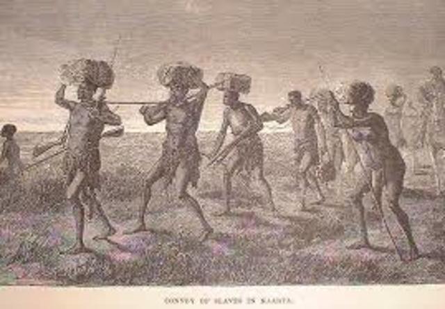 First enslaved Africans arrive in the Americas