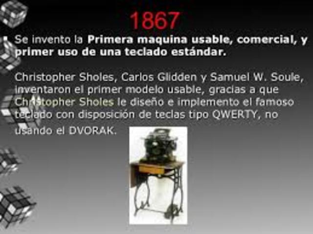 PRIMERA MAQUINA DOMESTICA