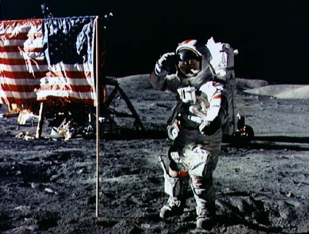 First Humans on the Moon