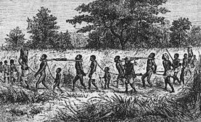 First enslaved Africans arrive in the Americas