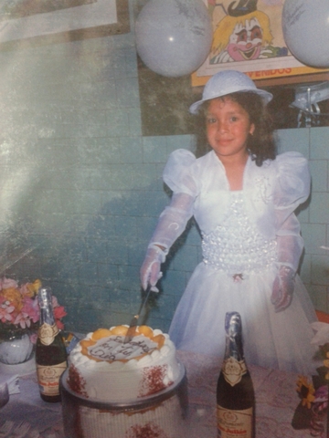 She first communion