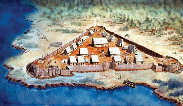 1607: English found Jamestown