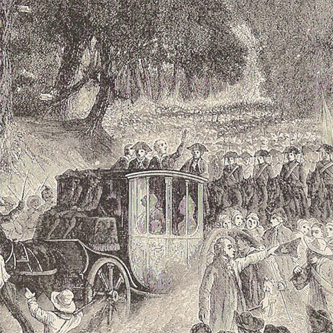 ROYAL FAMILY ESCAPE AND ARREST