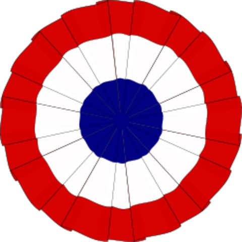 Tricolore cockade
