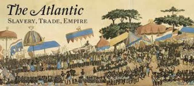 Slave trade across Atlantic