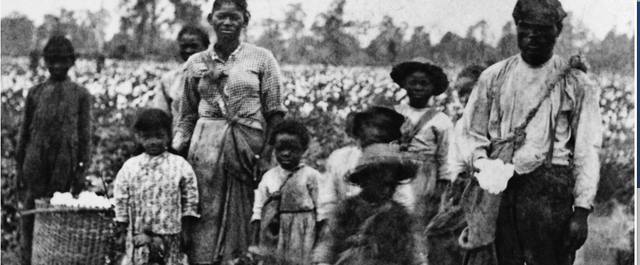 Slaves after hard work