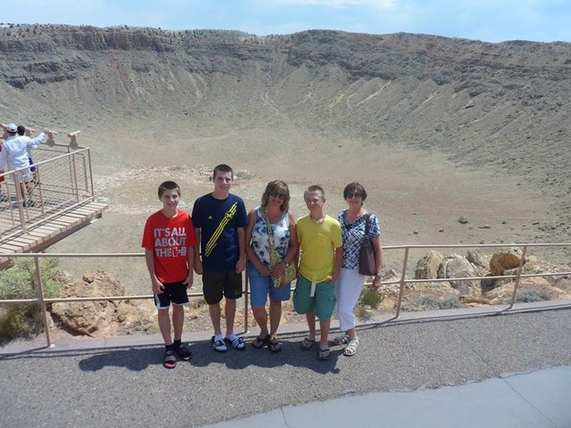 Meteorite Crater in Arizona