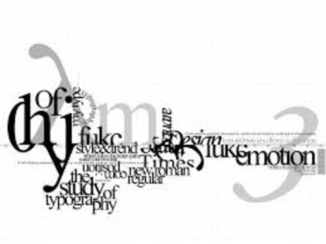 Why typography was importanty to graphic design