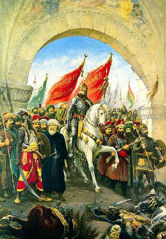Ottomans conquor Constatntinople