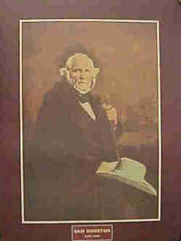 Sam houston as govener