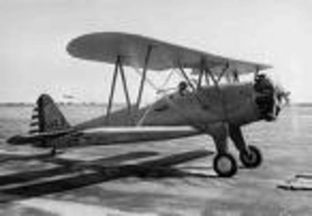 Amelia participated in a cross-country air race for women pilots.