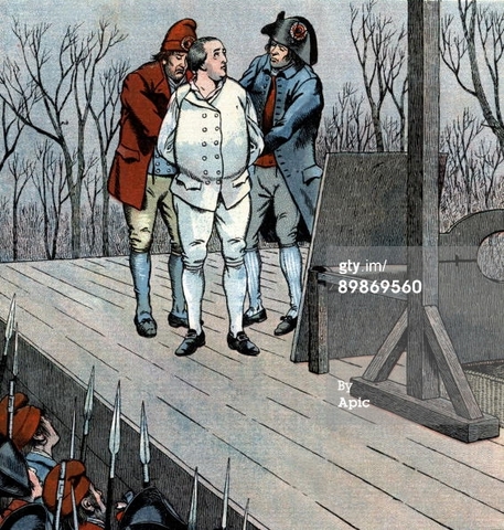 Guillotine King Louis XIV