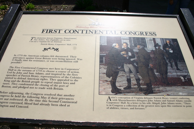The First Continental Congress