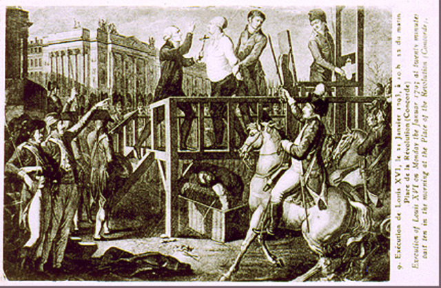 Excecution of King Louis XVI