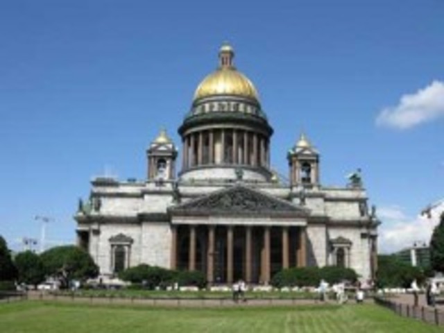 Строительство Исаакиевского собора