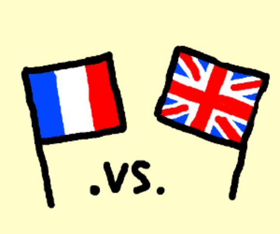 France and Britain Clash timeline | Timetoast timelines
