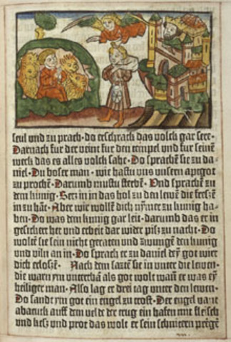 First Illustrations to printed book