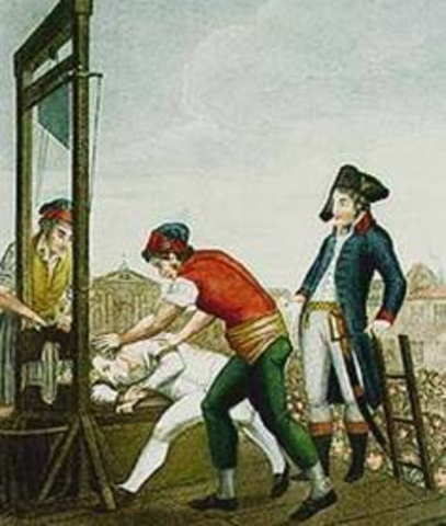 Robespierre is executed