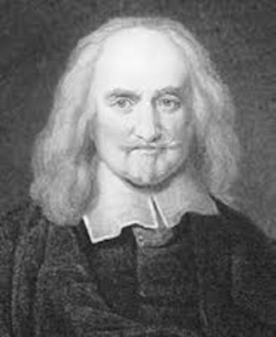Thomas Hobbes writes Levaithan