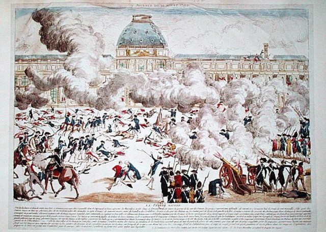 Attack on Tuileries Place