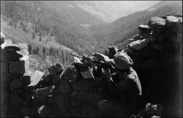 War with Pakistan over land.